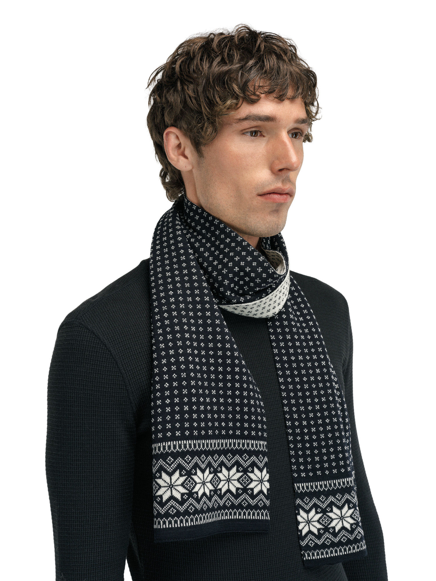 Garmisch Scarf - Merino Wool black