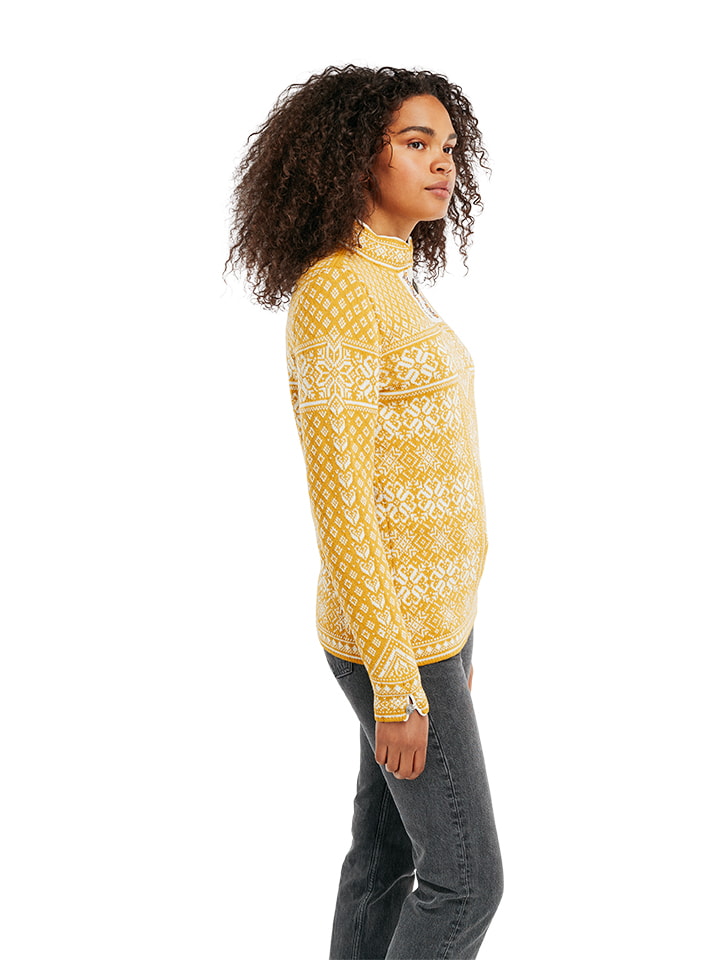 Peace Knit Sweater - Women - Mustard - Dale of Norway - Dale of Norway
