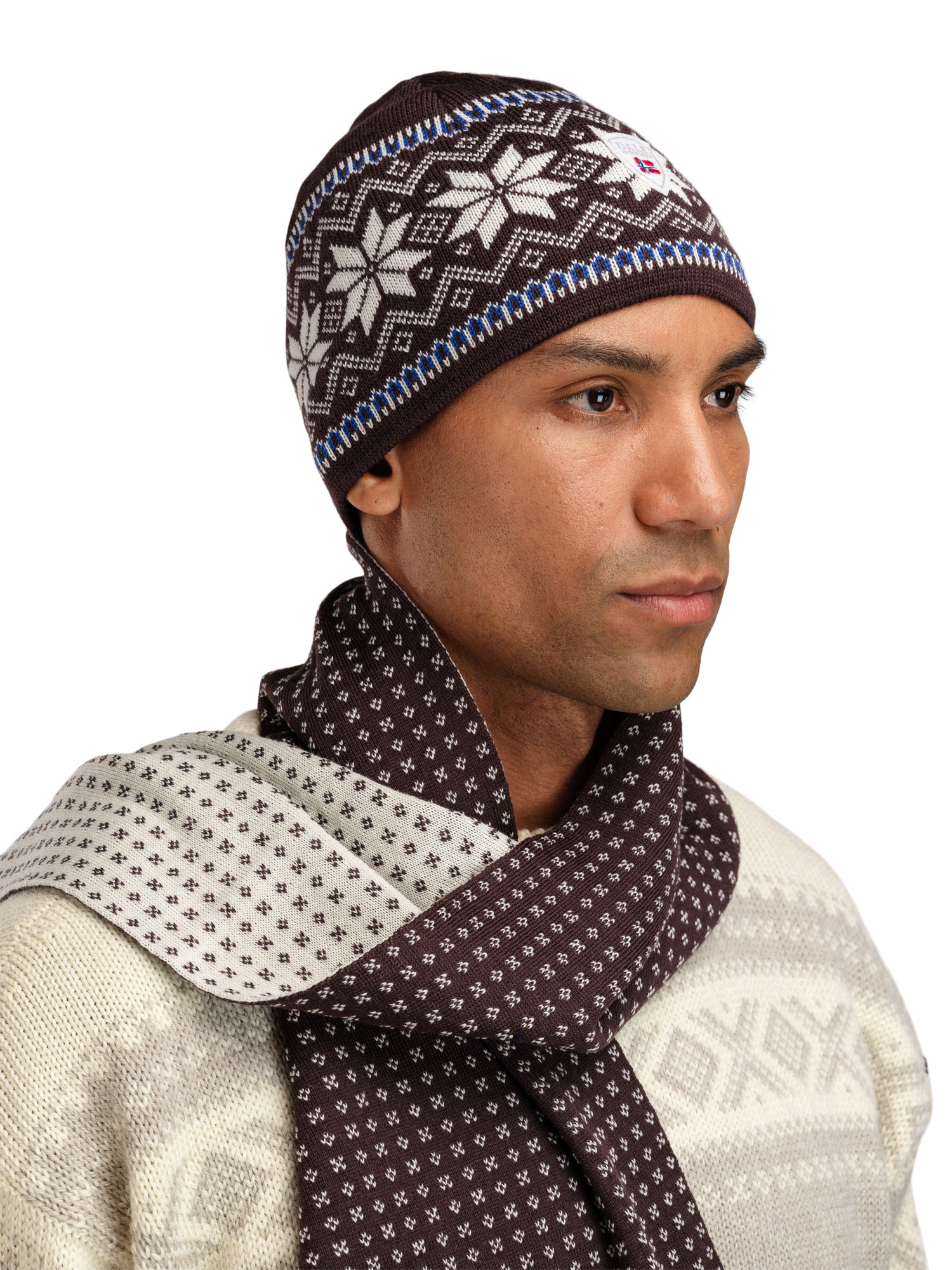 Garmisch Hat - Merino Wool Navy Peacock Sweethoney