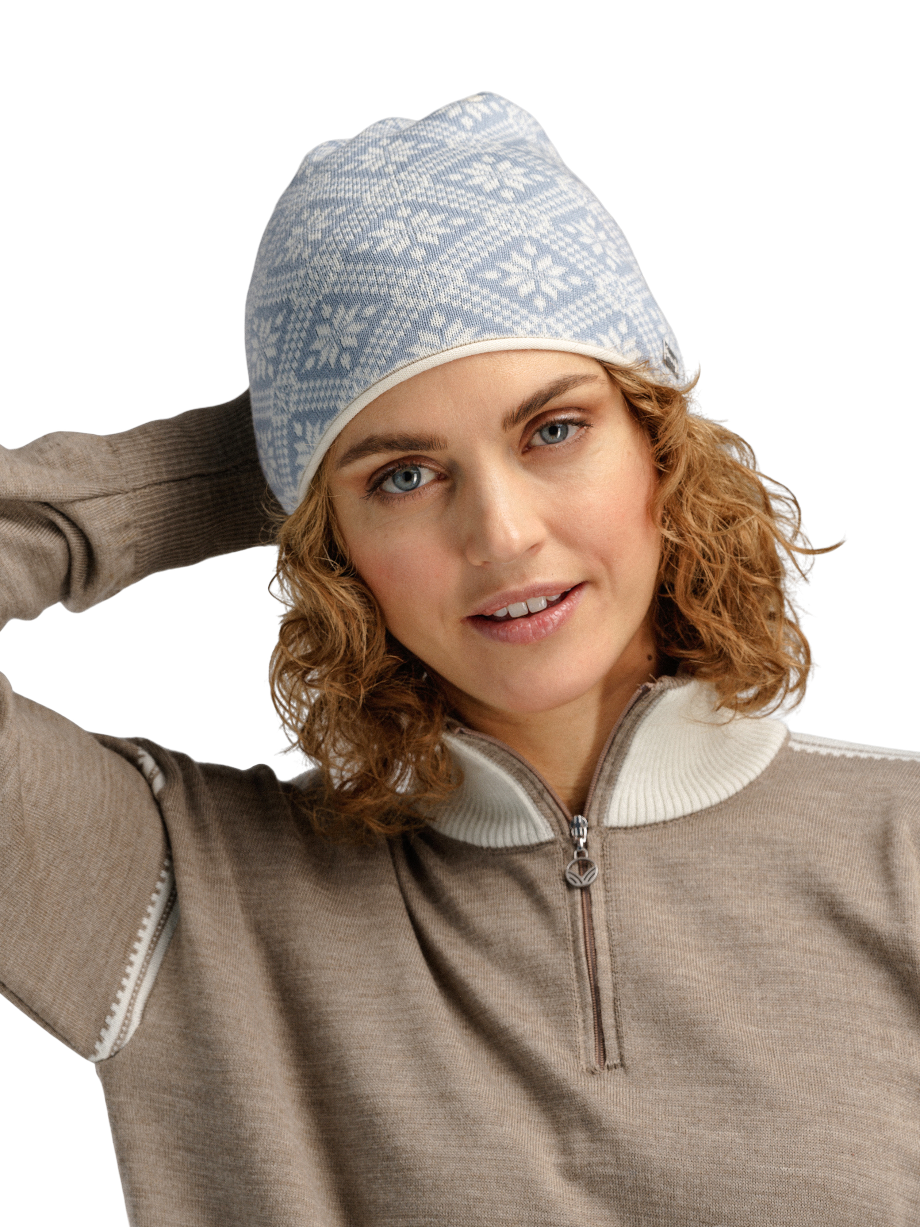 Christiania Women’s Hat - Merino Wool white