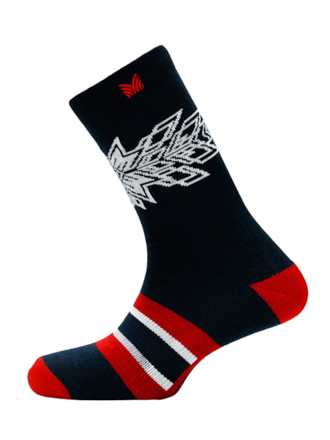 Knitido Merino & Cashmere Snowflakes, Casual socks
