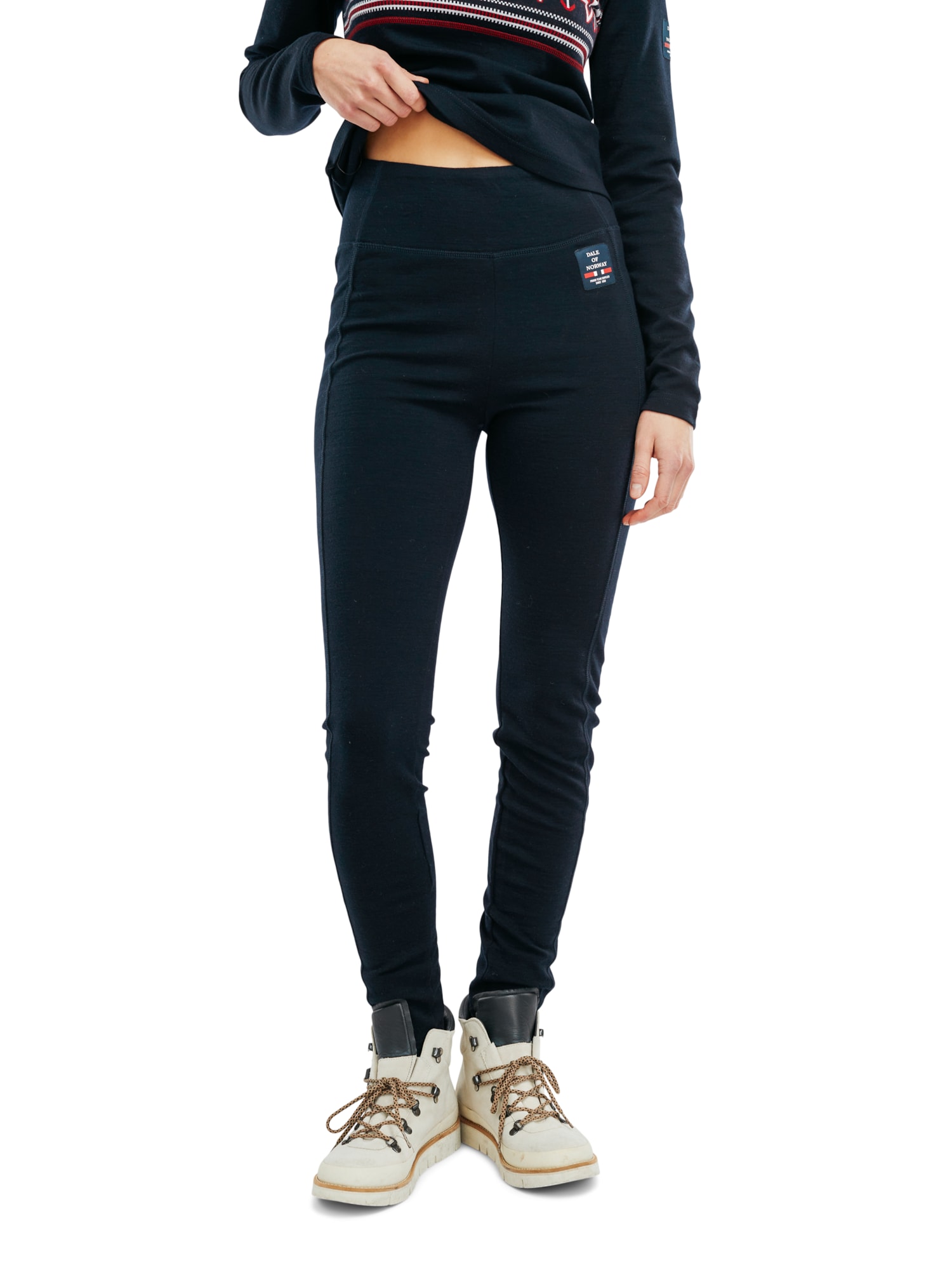 NorthWool Women's Merino Wool Thermal Baselayer Leggings with High Waist ( Navy, X-Small) : : Clothing, Shoes & Accessories