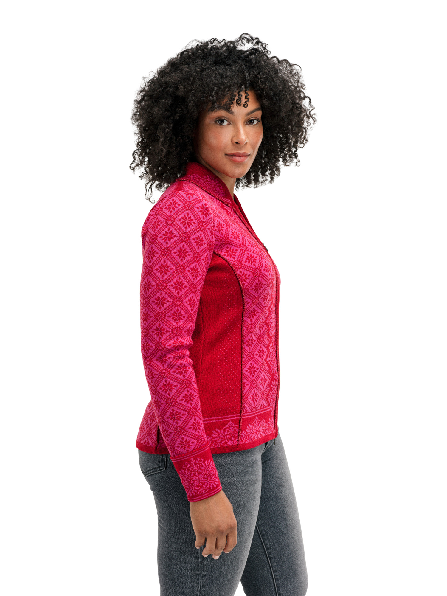 Christiania Women's Jacket - Merino Wool red