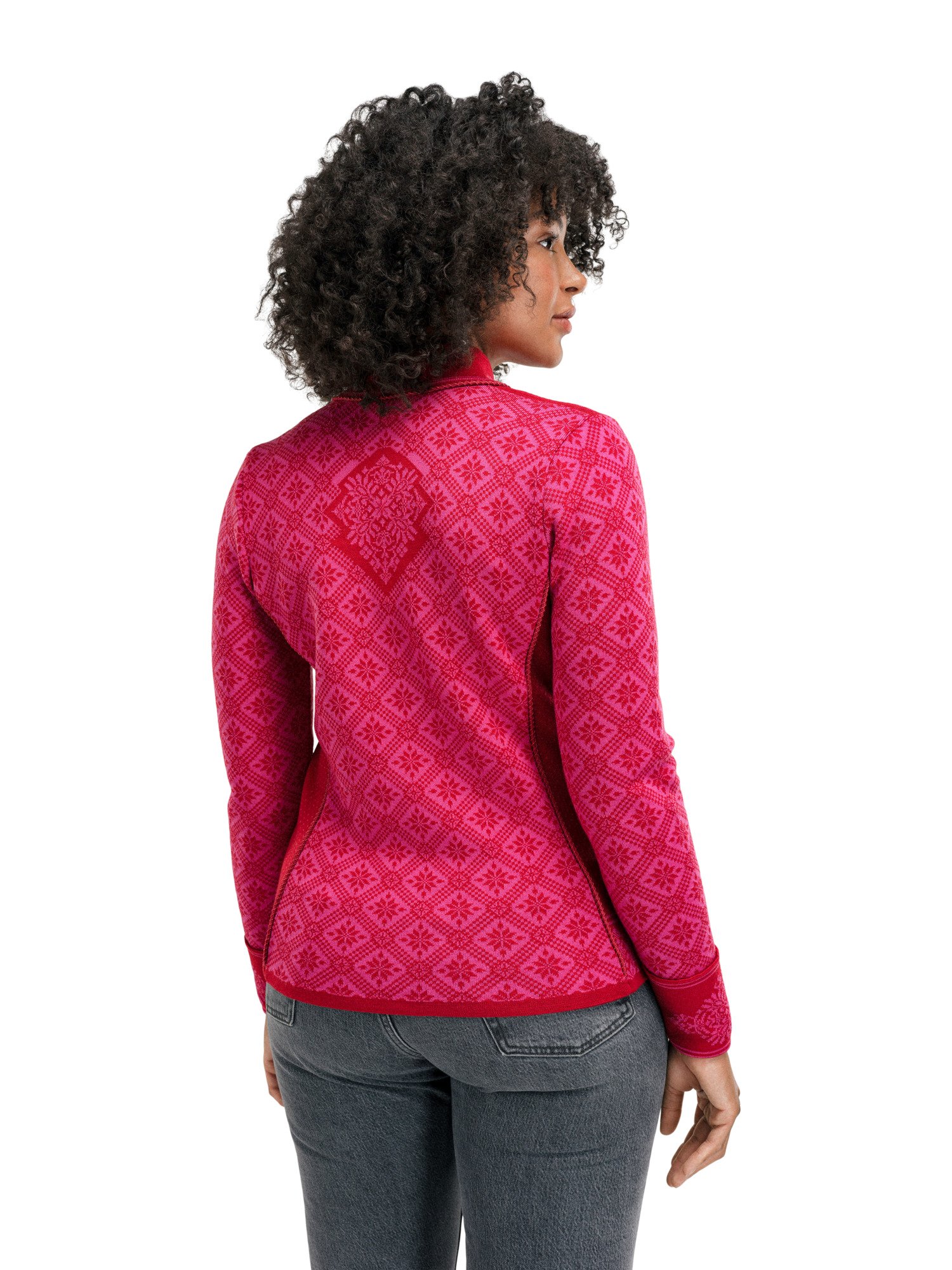 Christiania Women's Jacket - Merino Wool red
