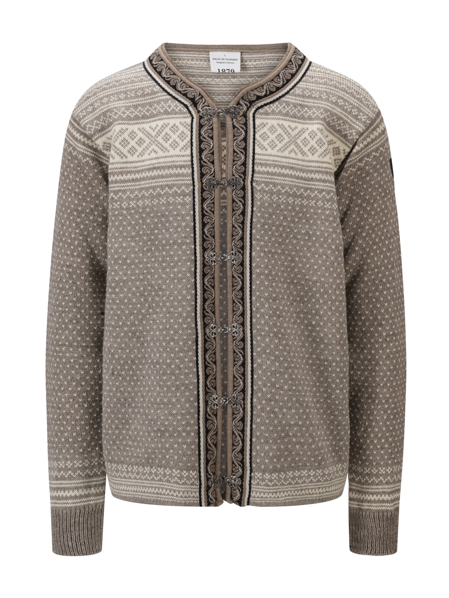 Setesdal Lusekofte Jacket - Norwegian Wool  Vanillasugar Naturalwhite