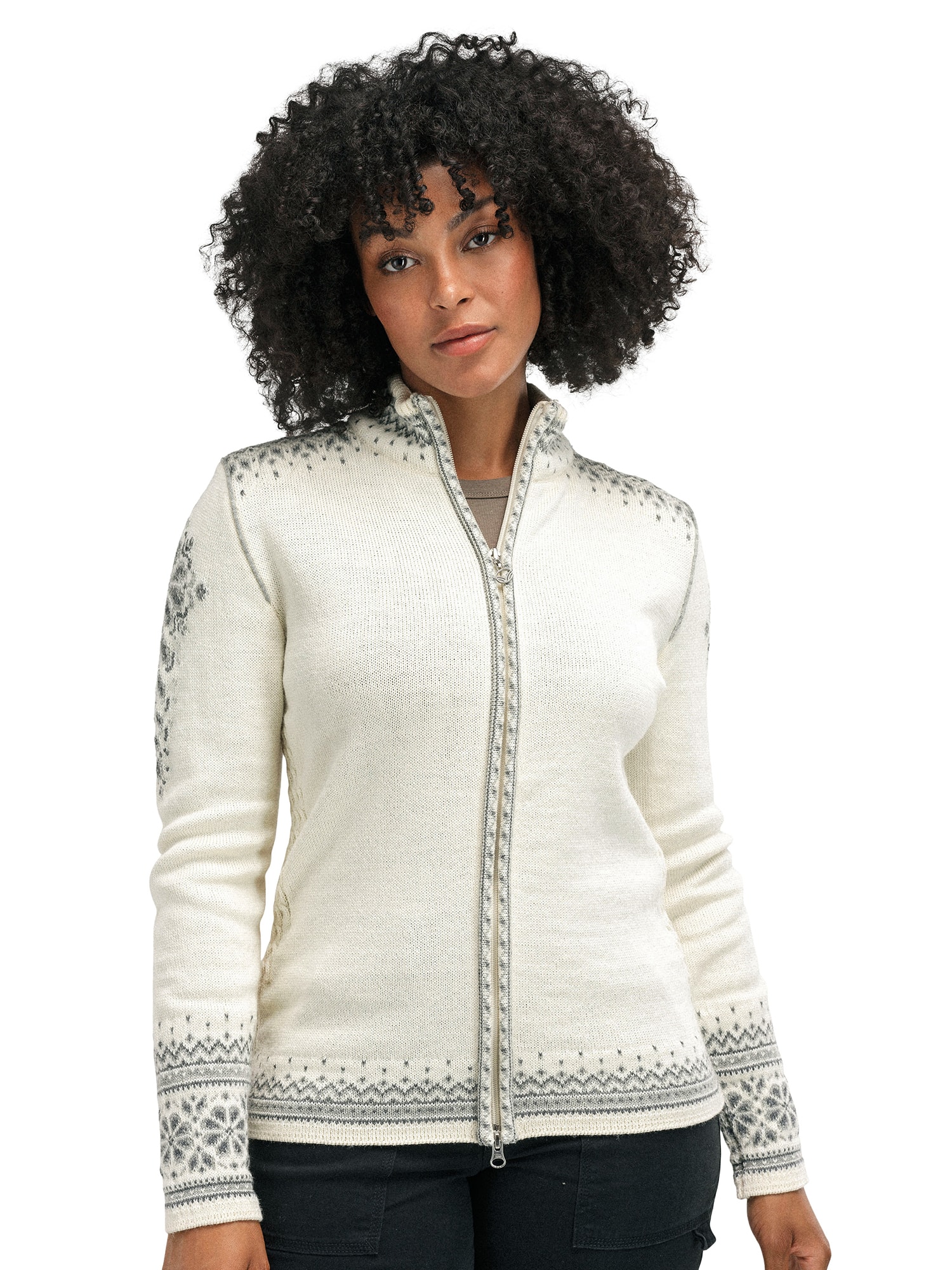 140th Anniversary Jacket - Women - Offwhite - Dale of Norway