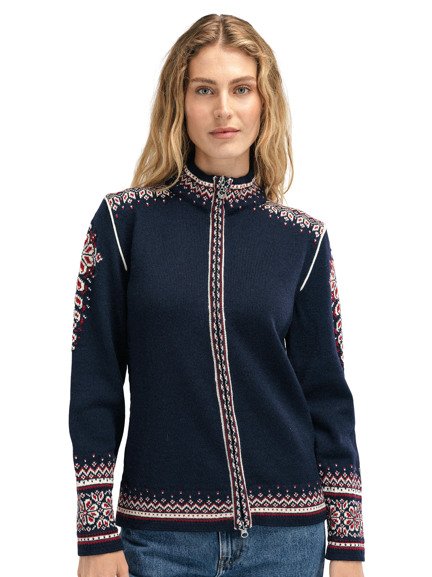 140th Anniversary Jacket Women Navy Dale of Norway Dale of