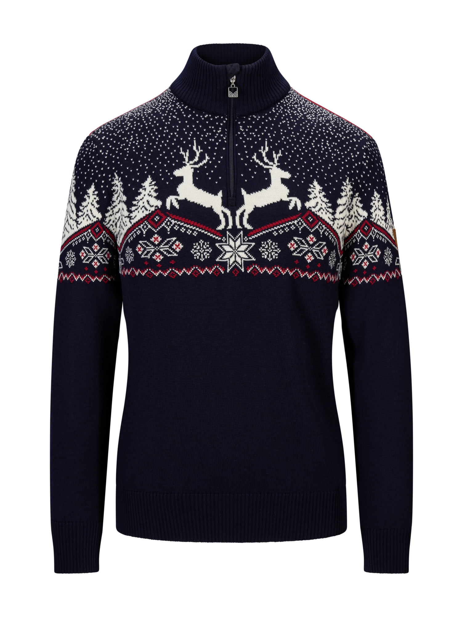 Dale Christmas Sweater Women’s - Merino Wool Navy