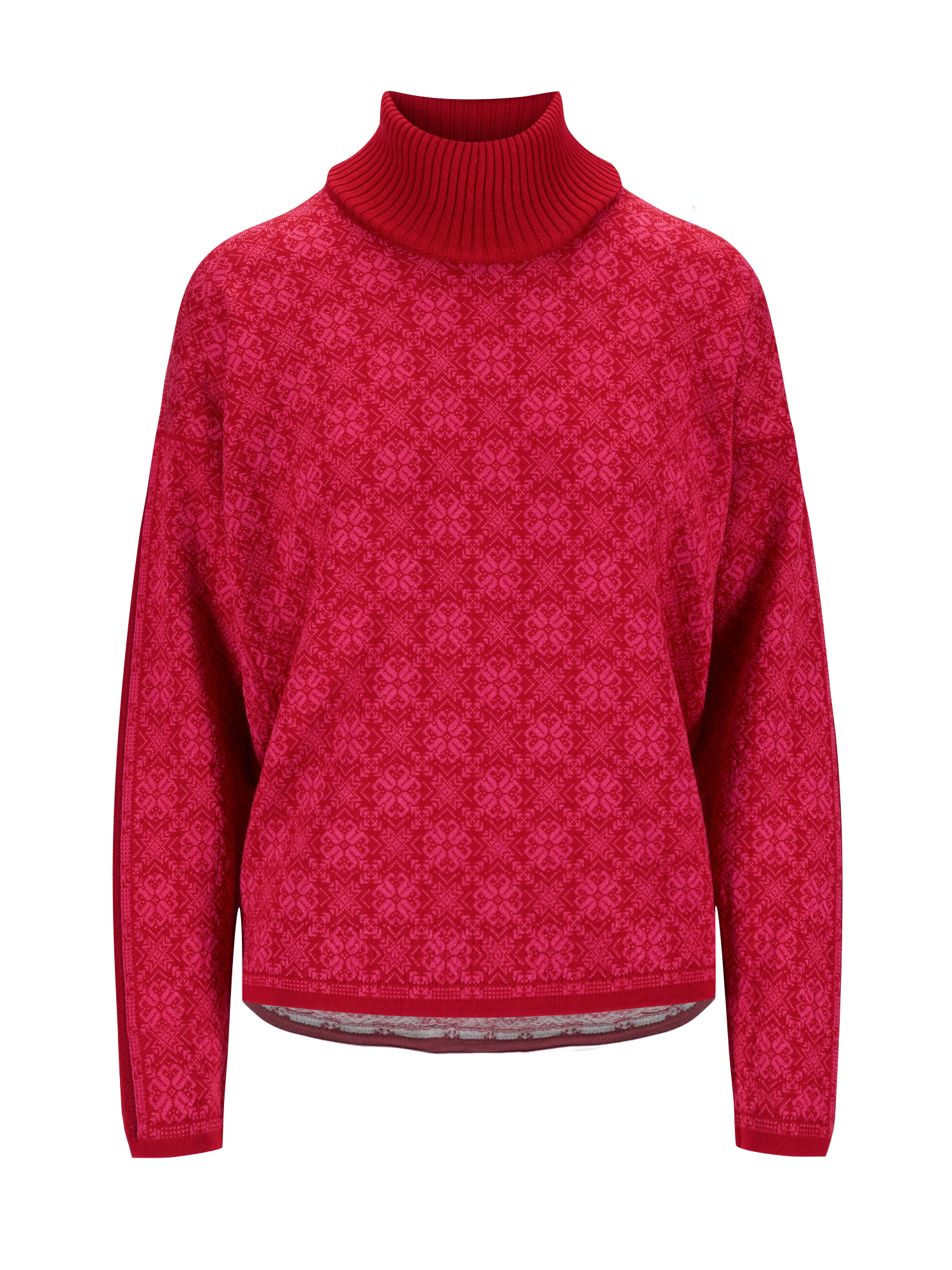 Firda Women’s Sweater - Merino Wool red