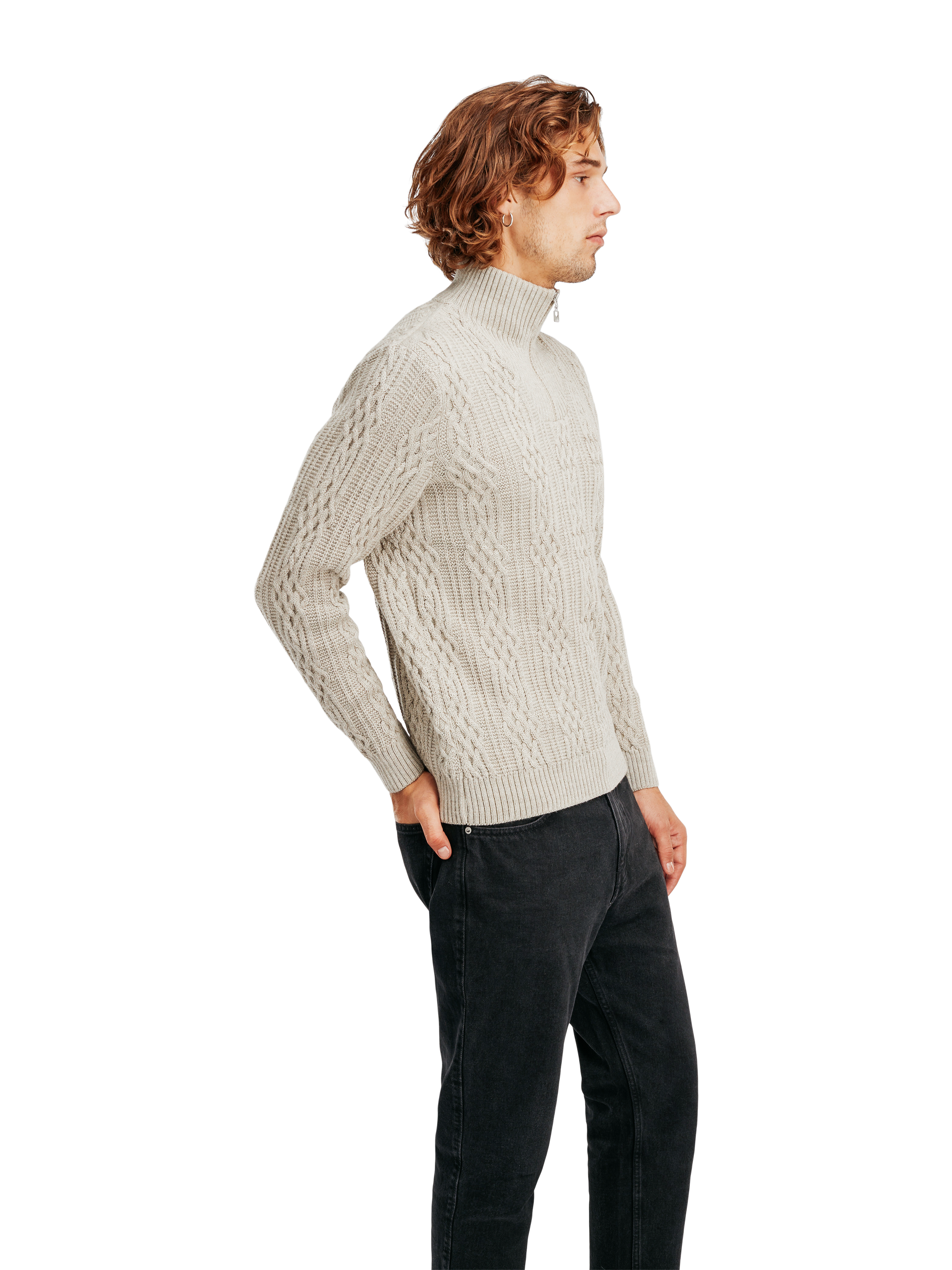 Hoven Men’s Knit Sweater Sand