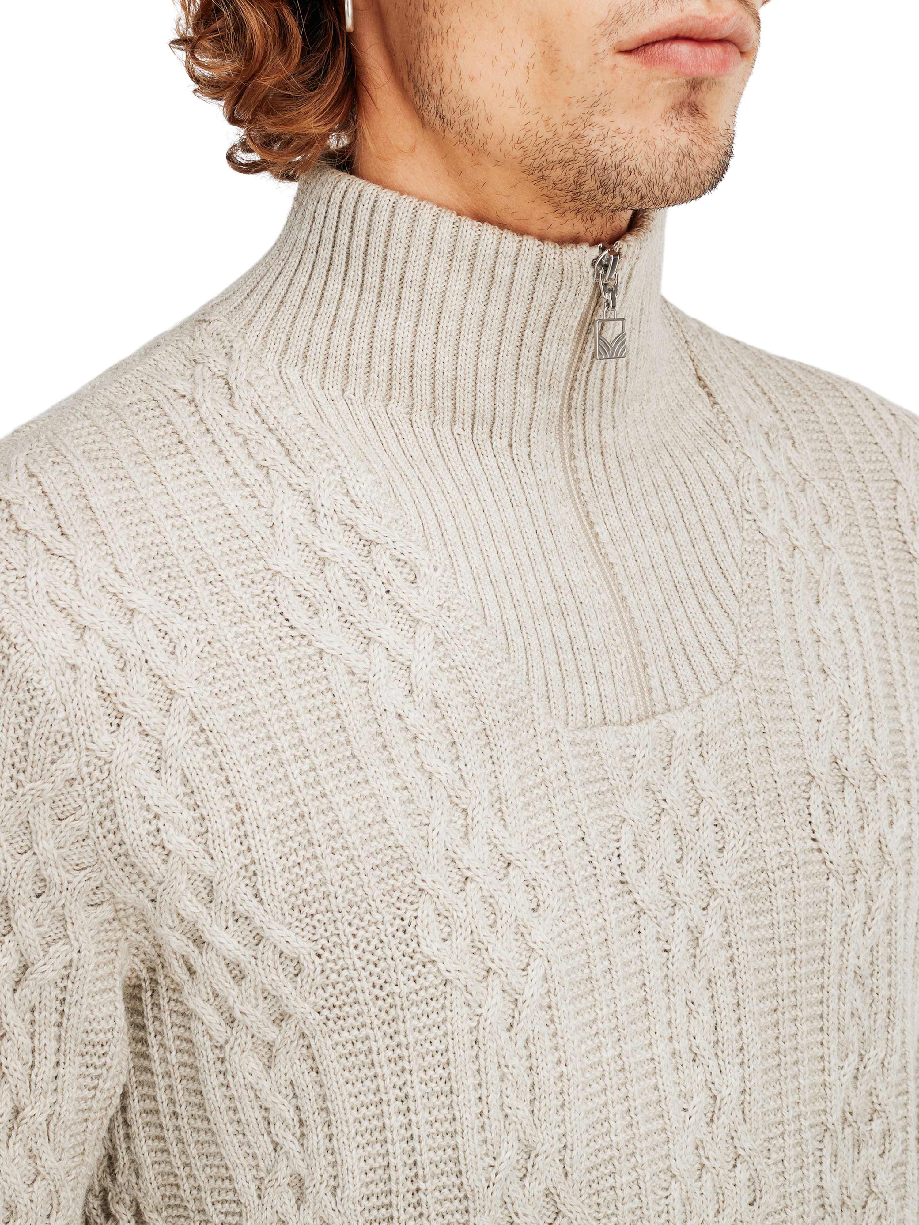 Hoven Men’s Knit Sweater Sand