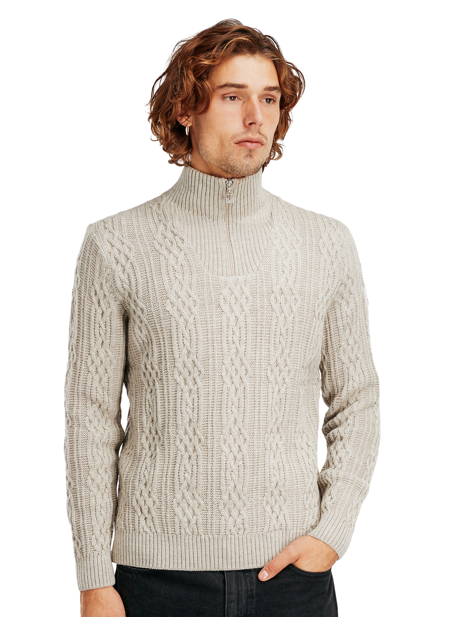 Hoven Men’s Knit Sweater Sand