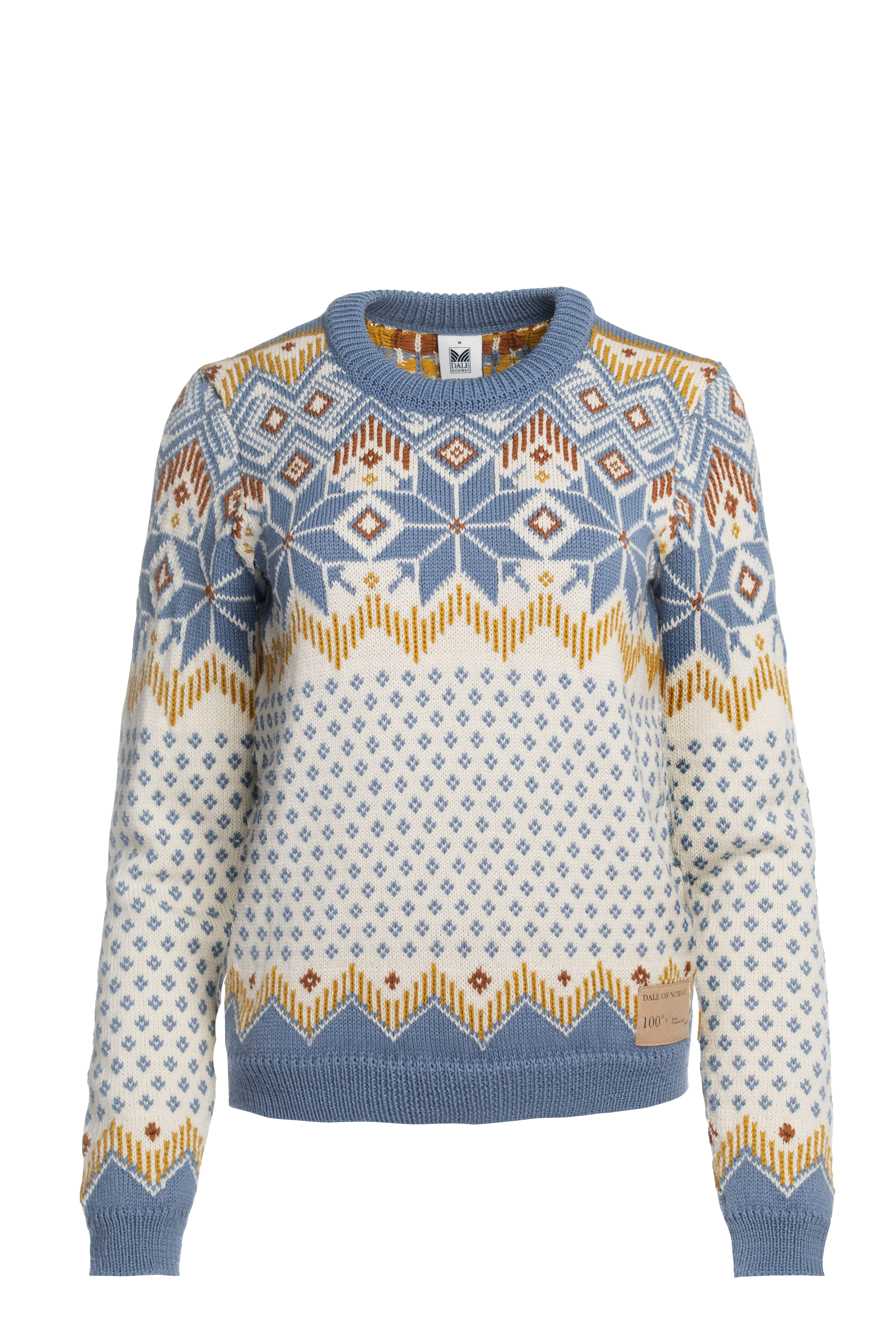 Vilja Sweater - Women - Offwhite/Blue - Dale of Norway - Dale of