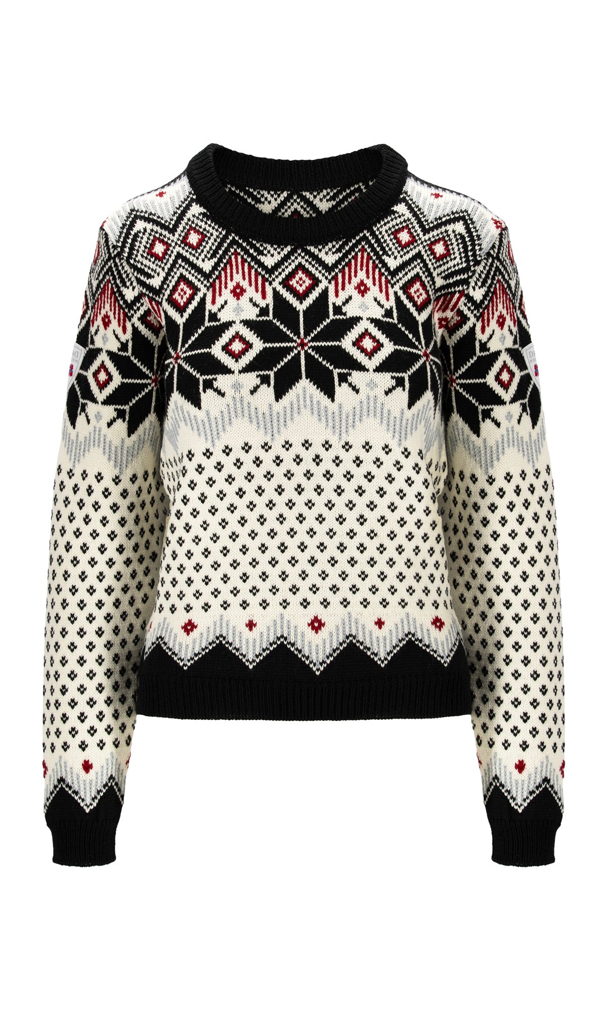 Vilja Sweater - Women - Black/OffWhite - Dale of Norway - Dale of