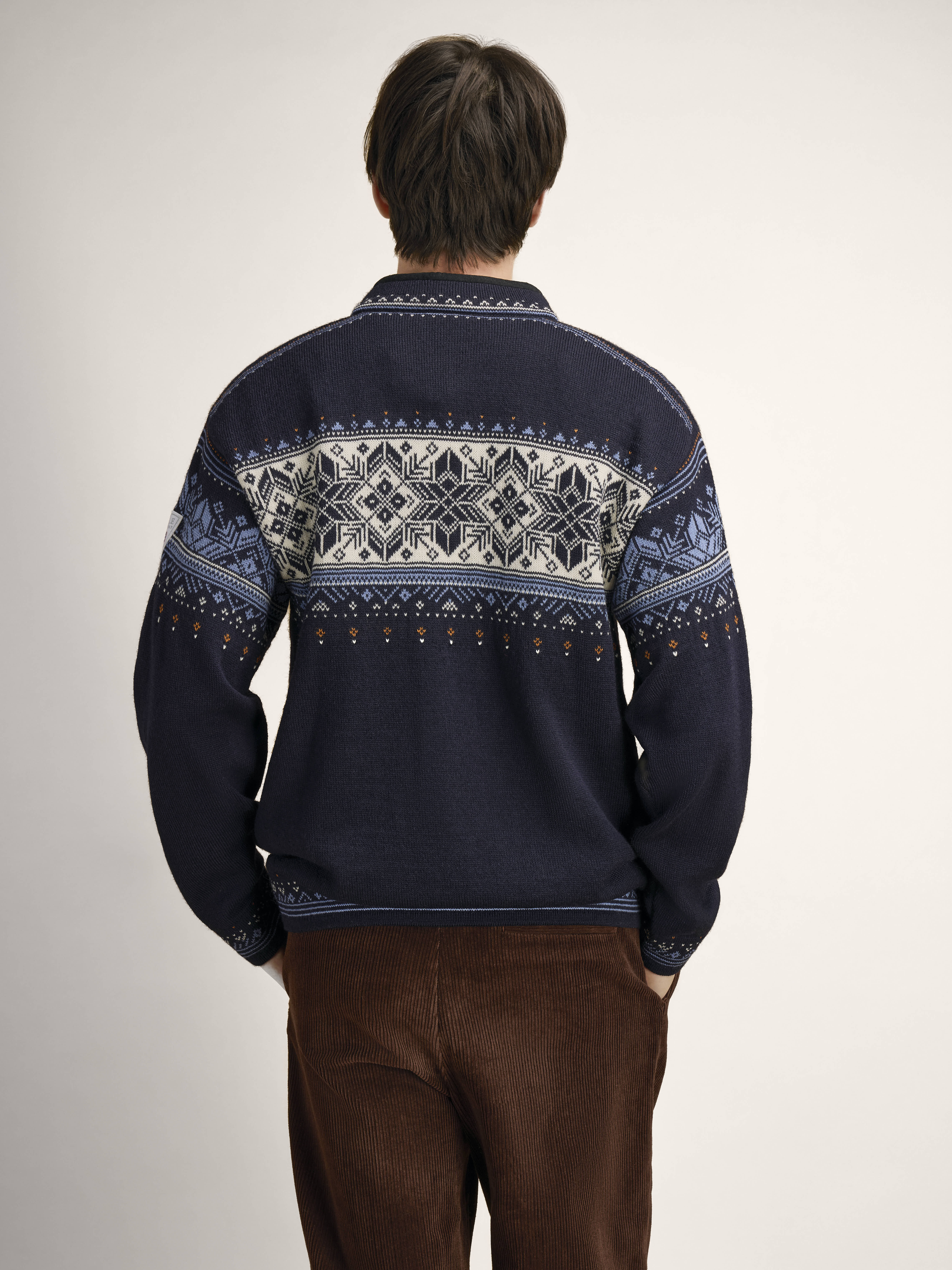 Blyfjell Men's Knit Sweater navy
