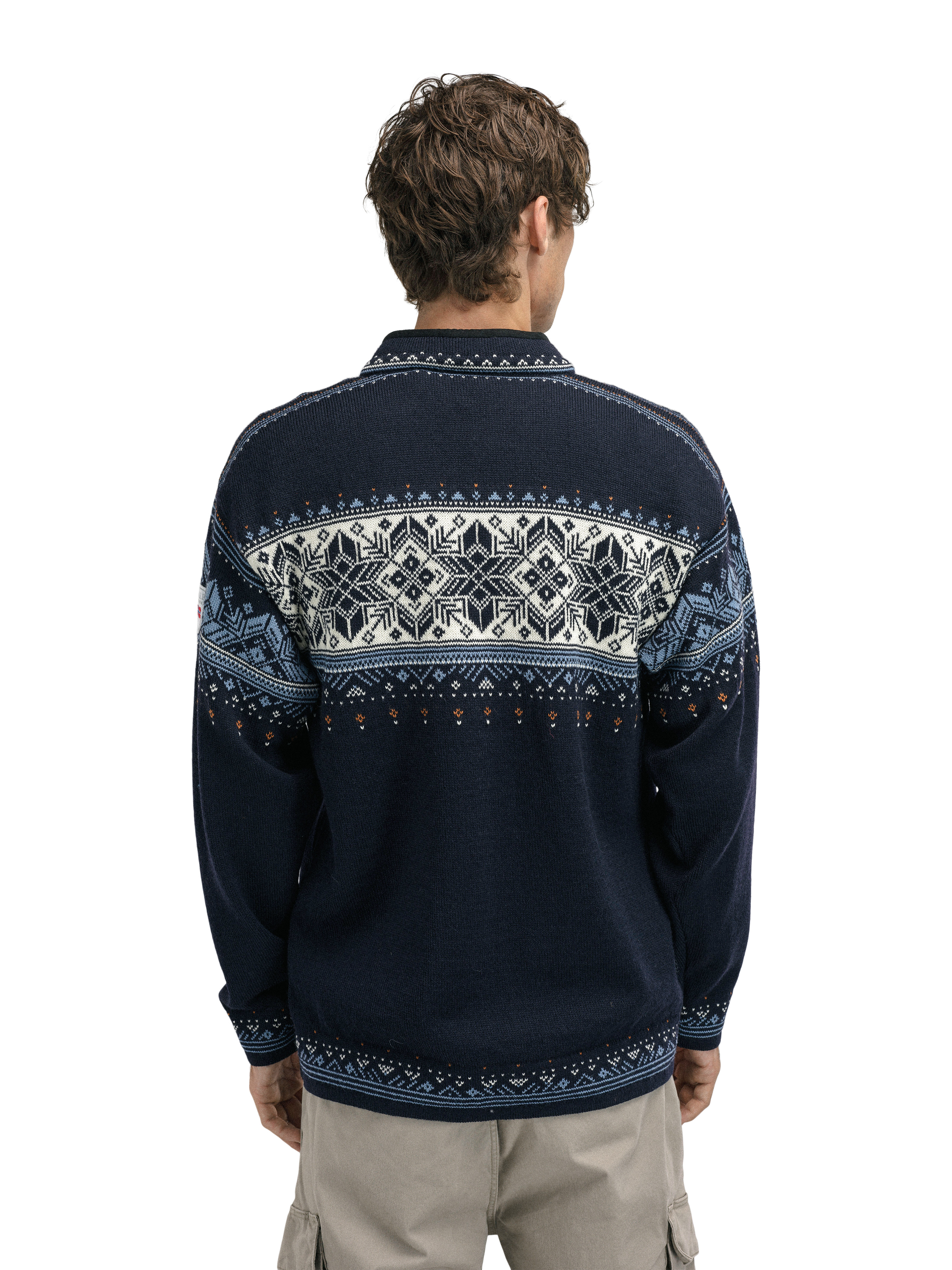 Blyfjell Men's Knit Sweater navy