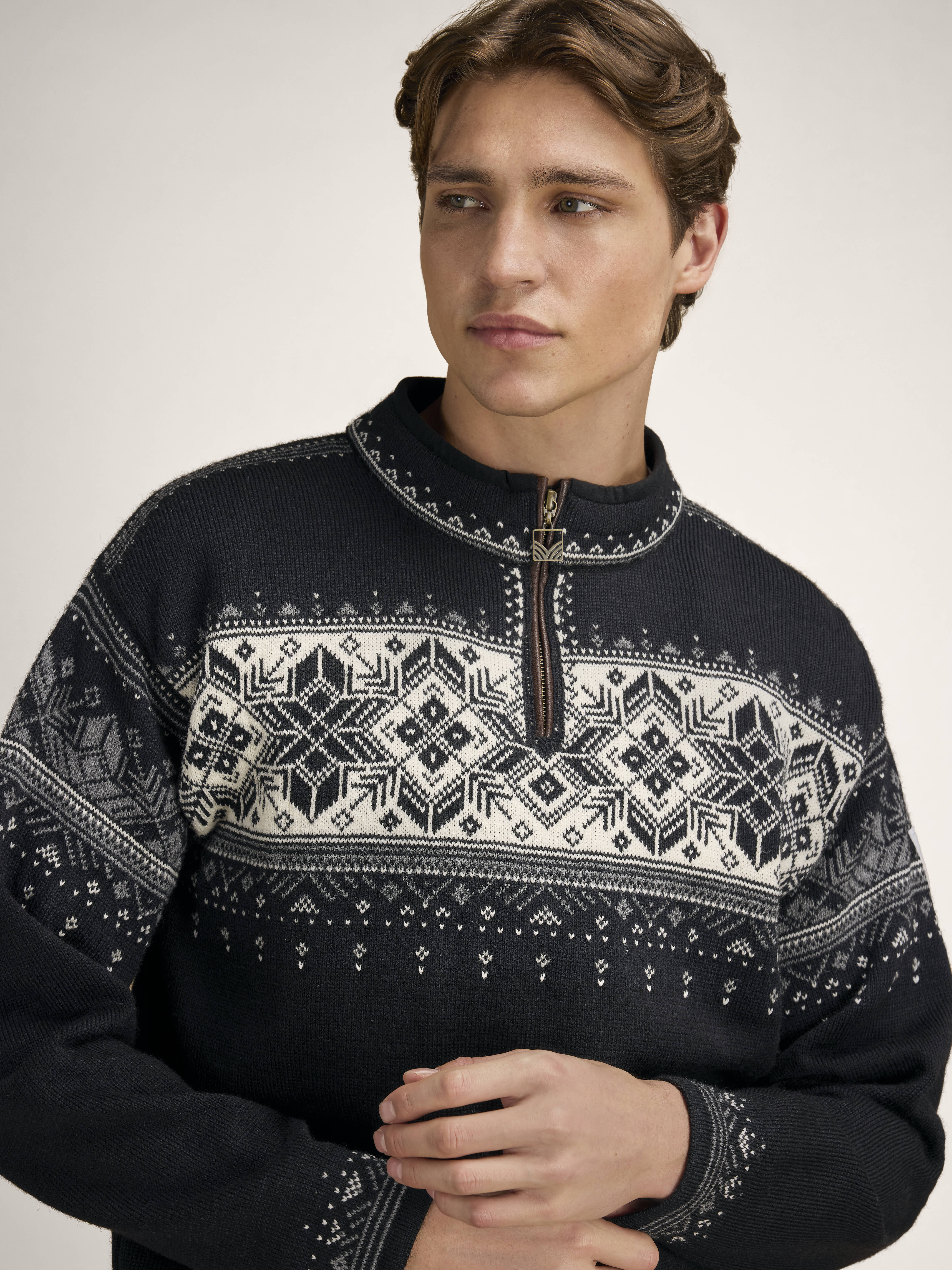 Blyfjell Men's Knit Sweater black