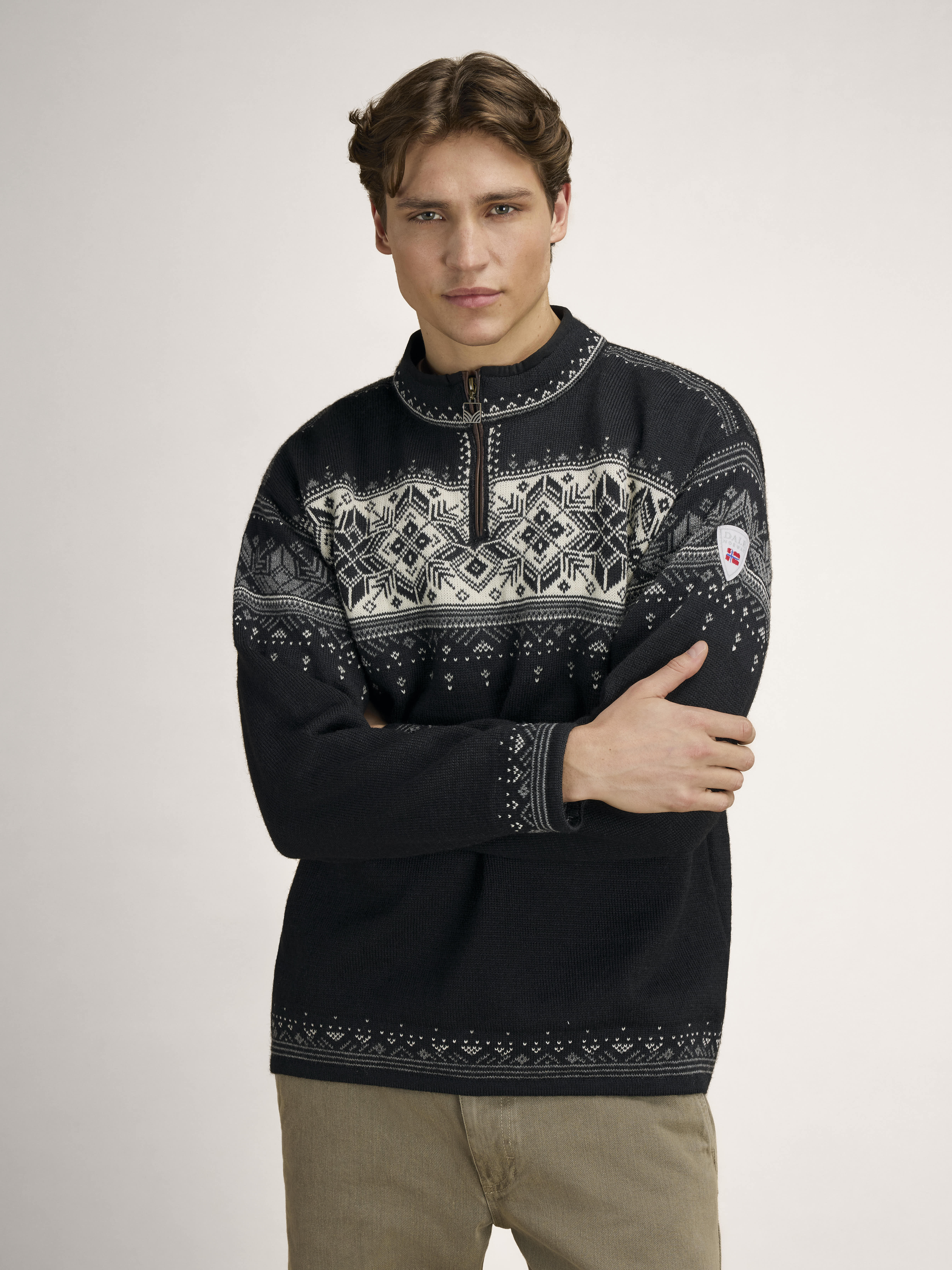 Blyfjell Men's Knit Sweater black