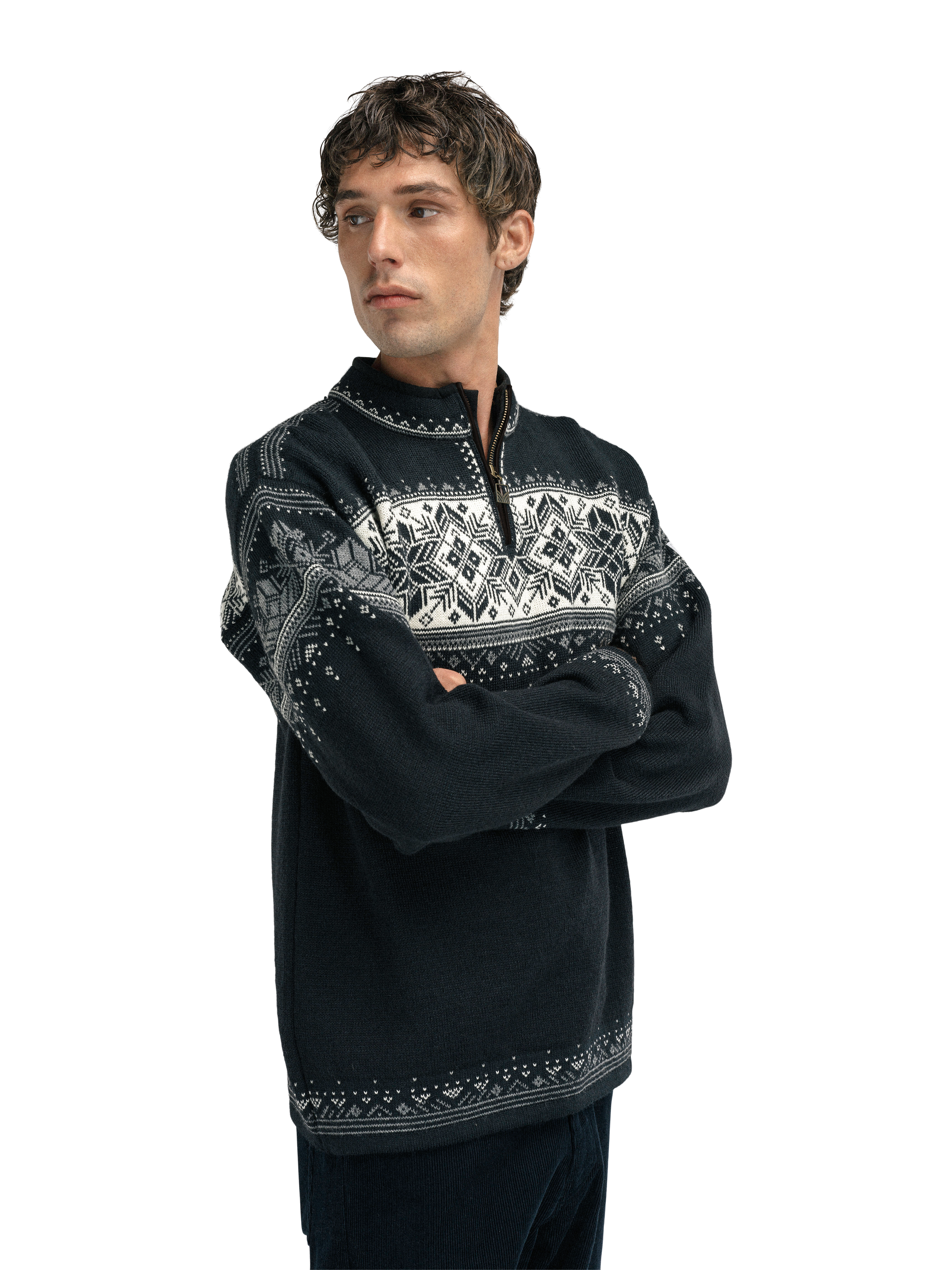 Blyfjell Men's Knit Sweater black