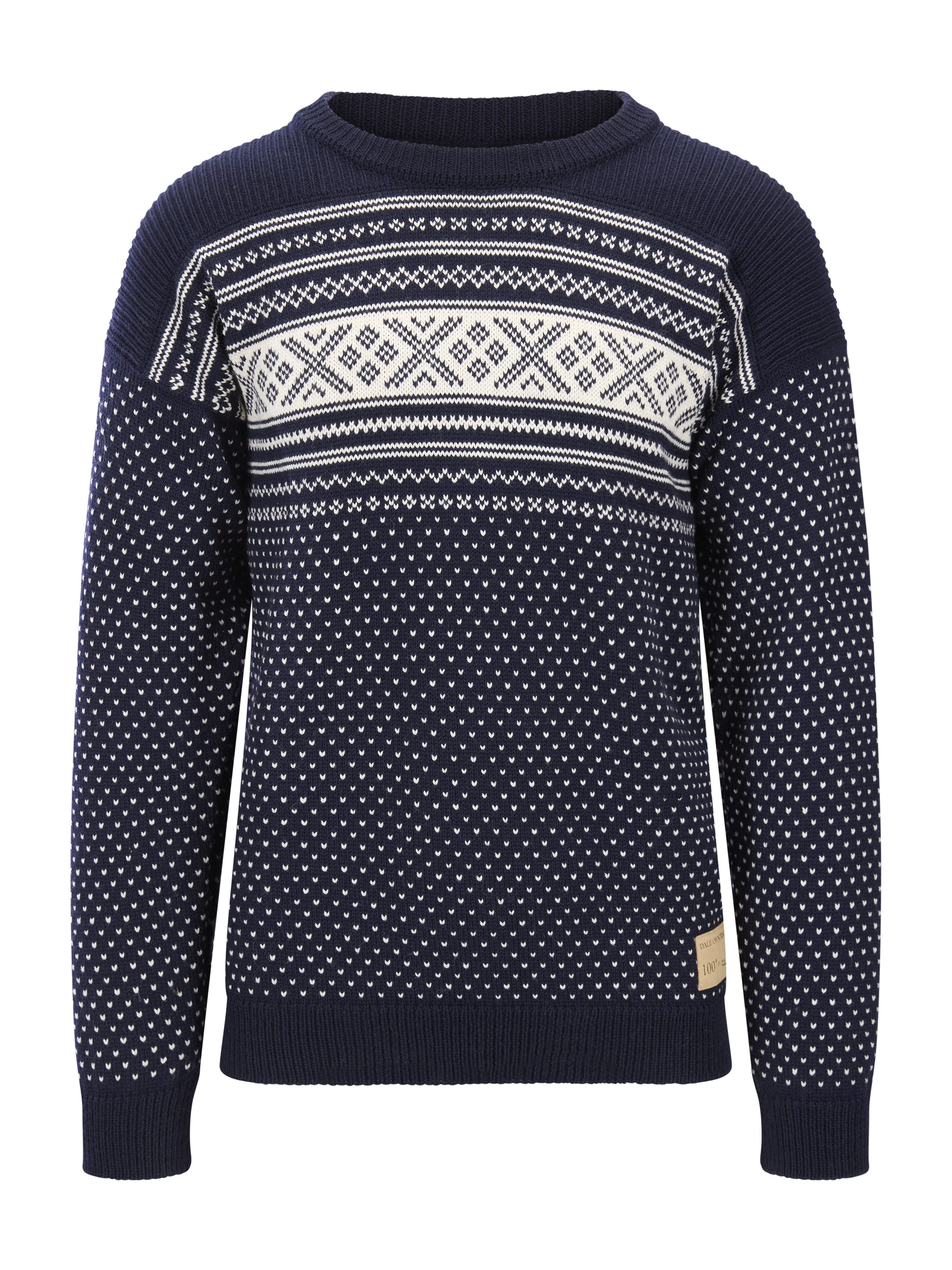 Valløy men’s wool sweater Navy