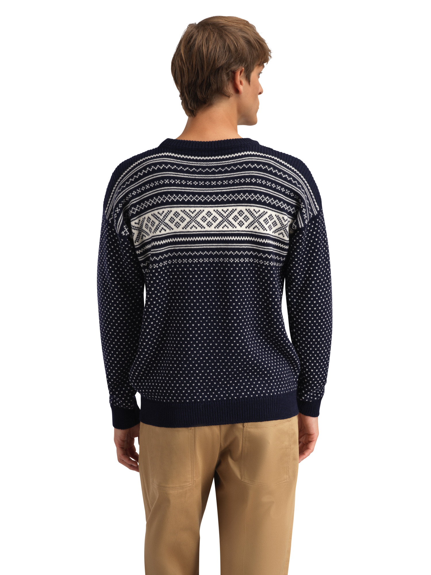 Valløy men’s wool sweater Navy