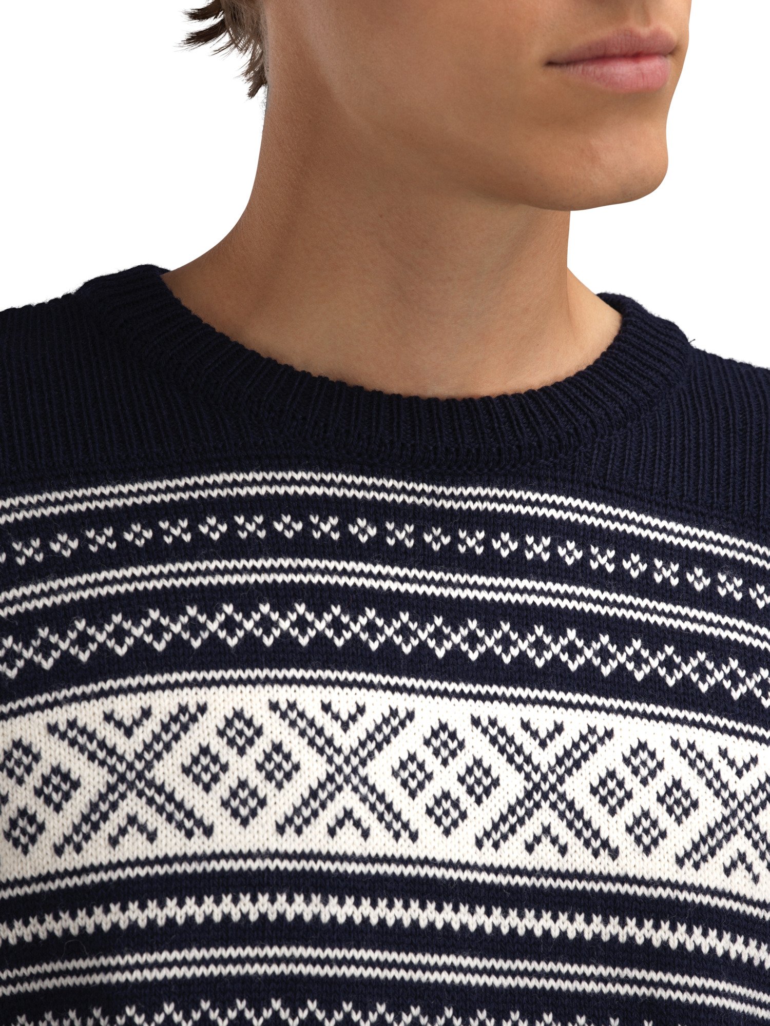 Valløy men’s wool sweater Navy