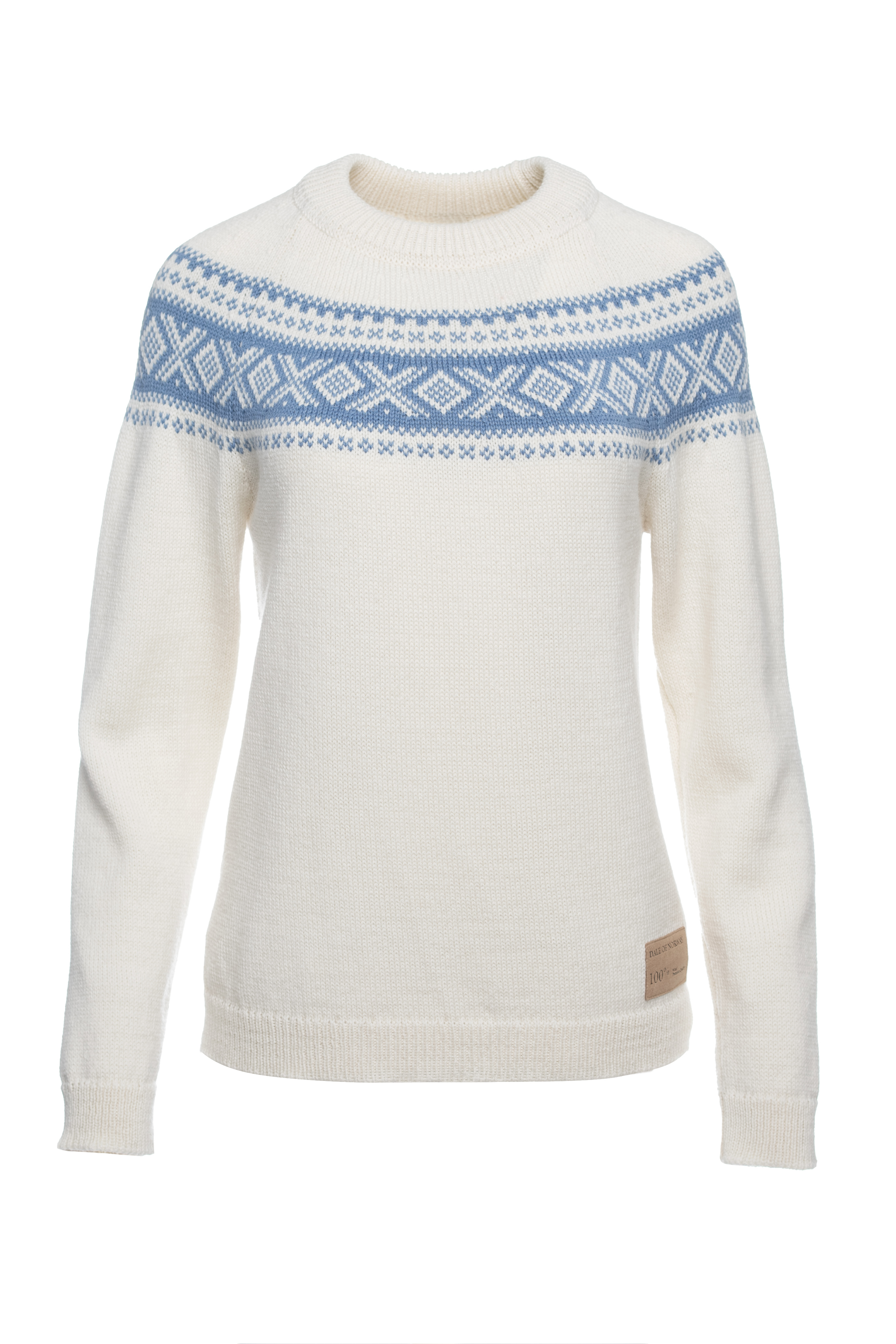 Vågsøy women’s wool sweater  white