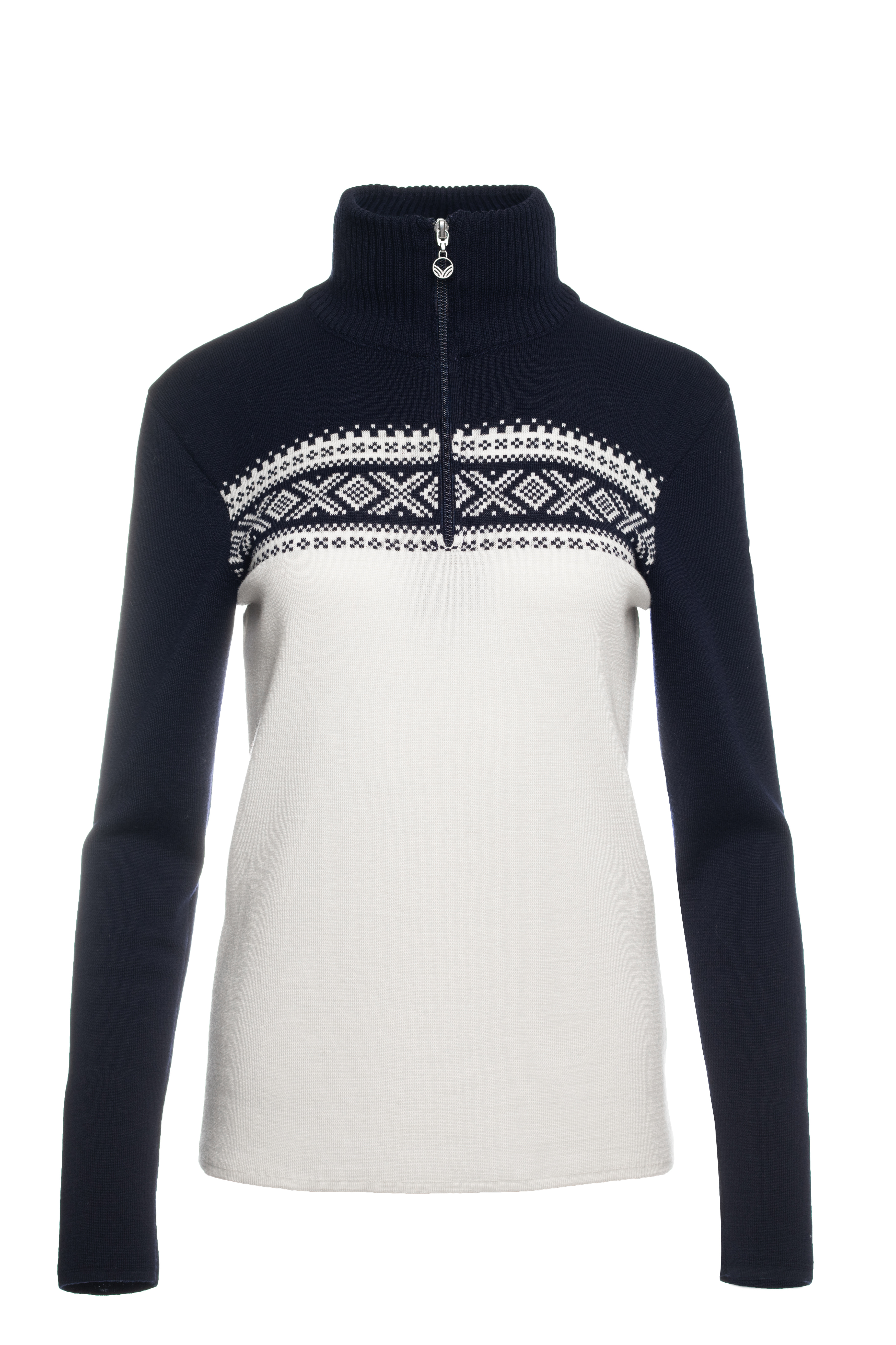 Dalestølen sweater - Women - Offwhite/Navy - Dale of Norway - Dale