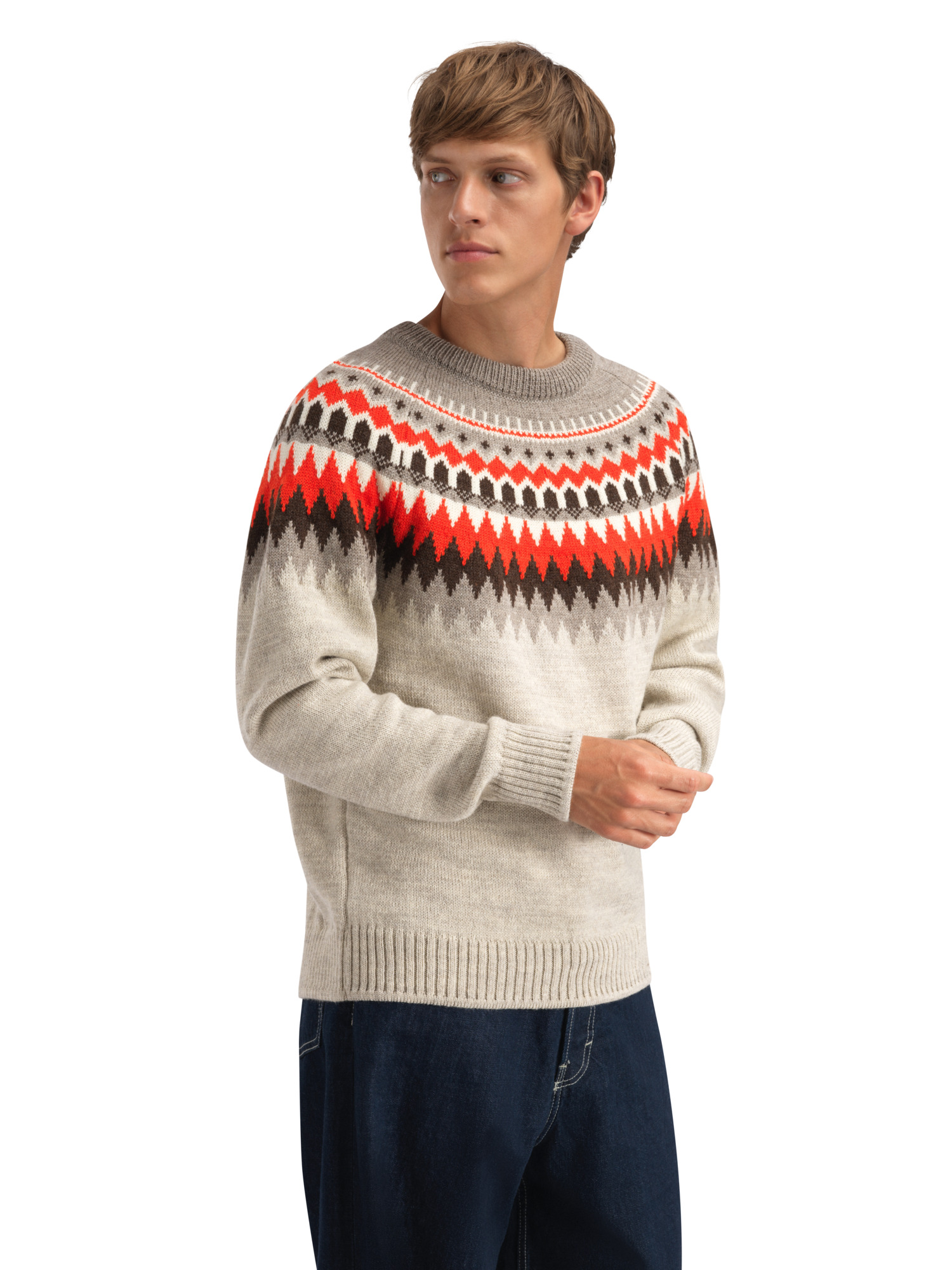 Losna Men's Sweater Birch Vanilla