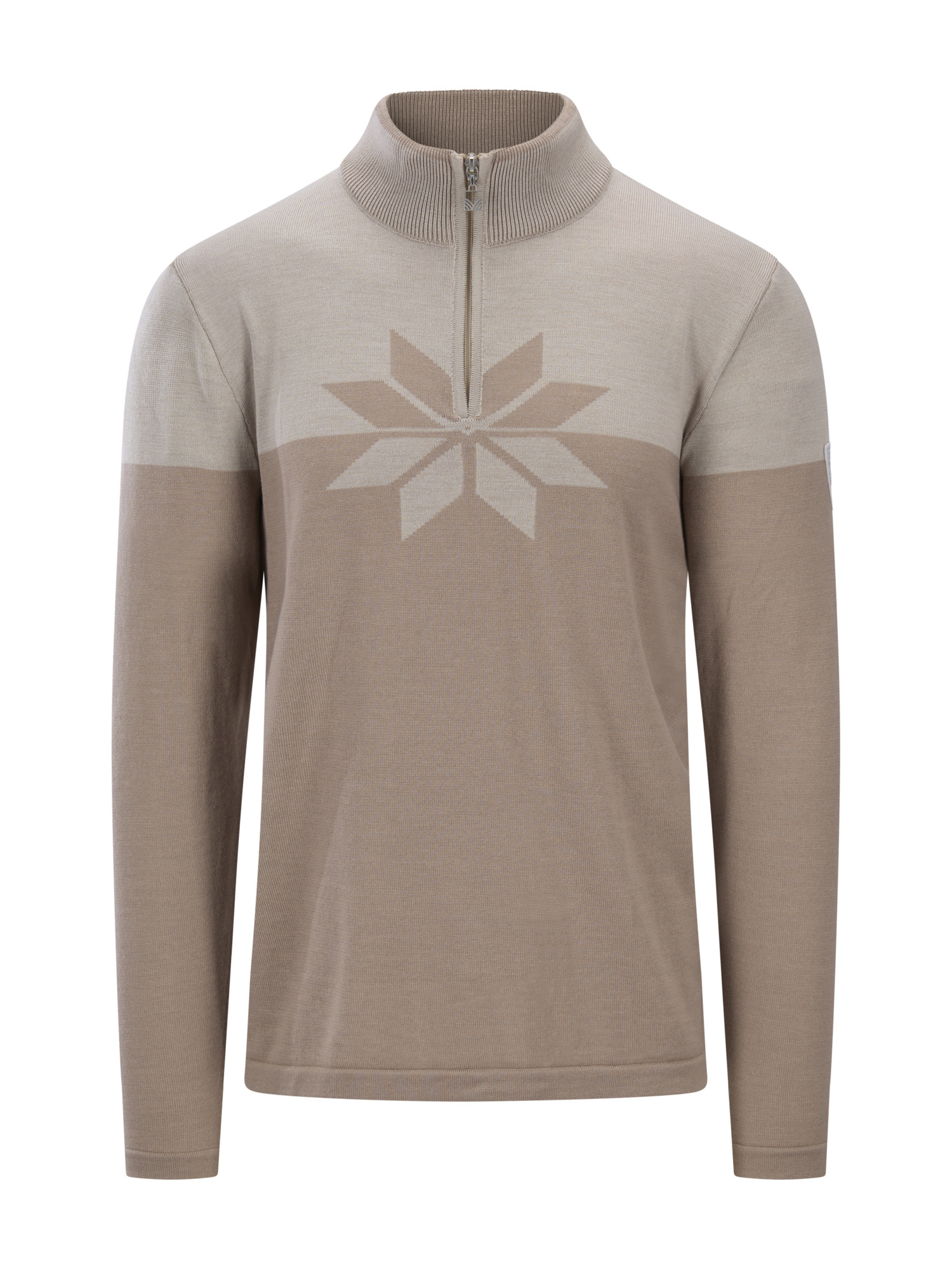 Breidablikk Men's Sweater - Merino Wool Beige