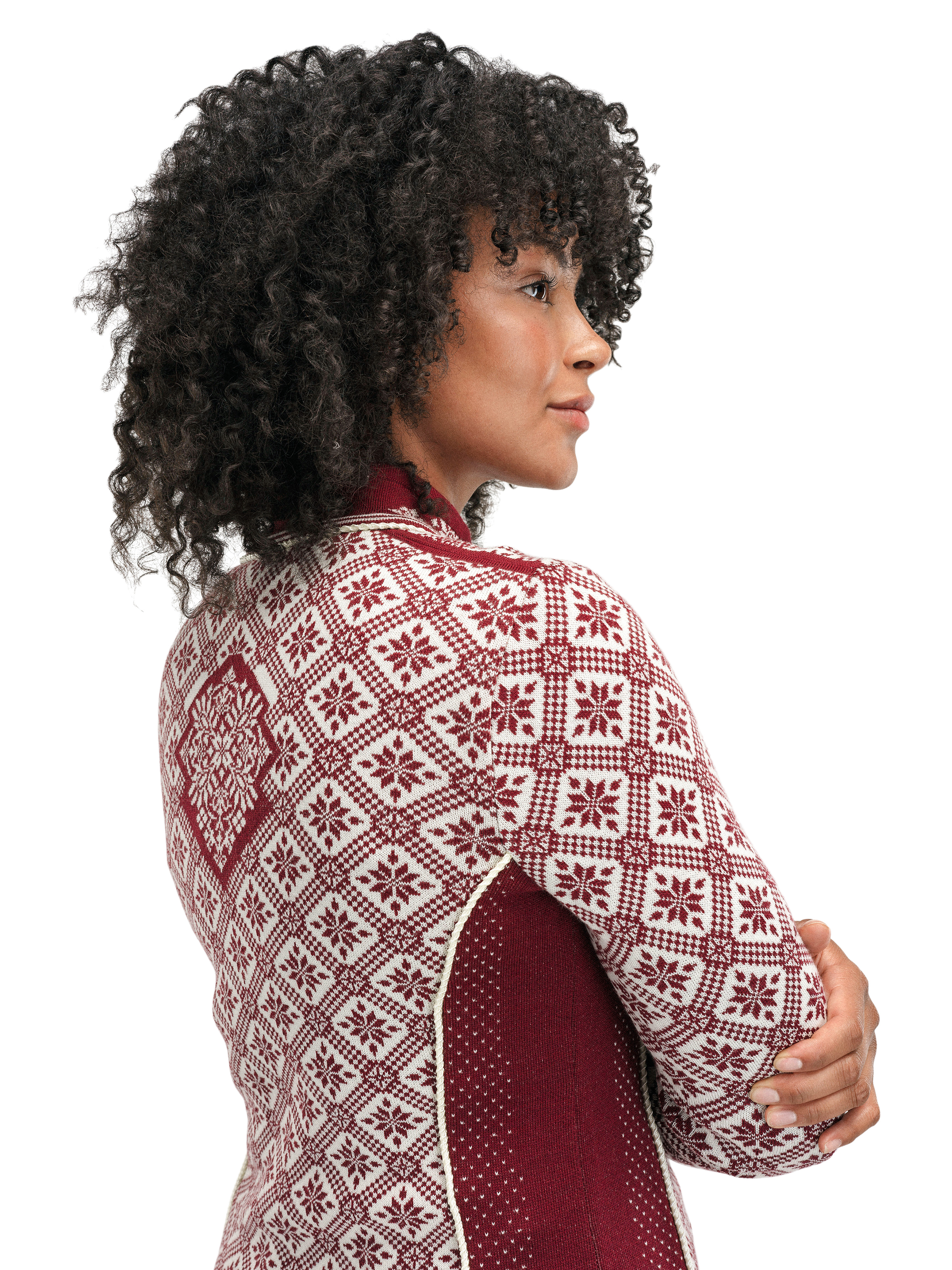 Christiania Women's Jacket - Merino Wool Rubymel. Offwhite