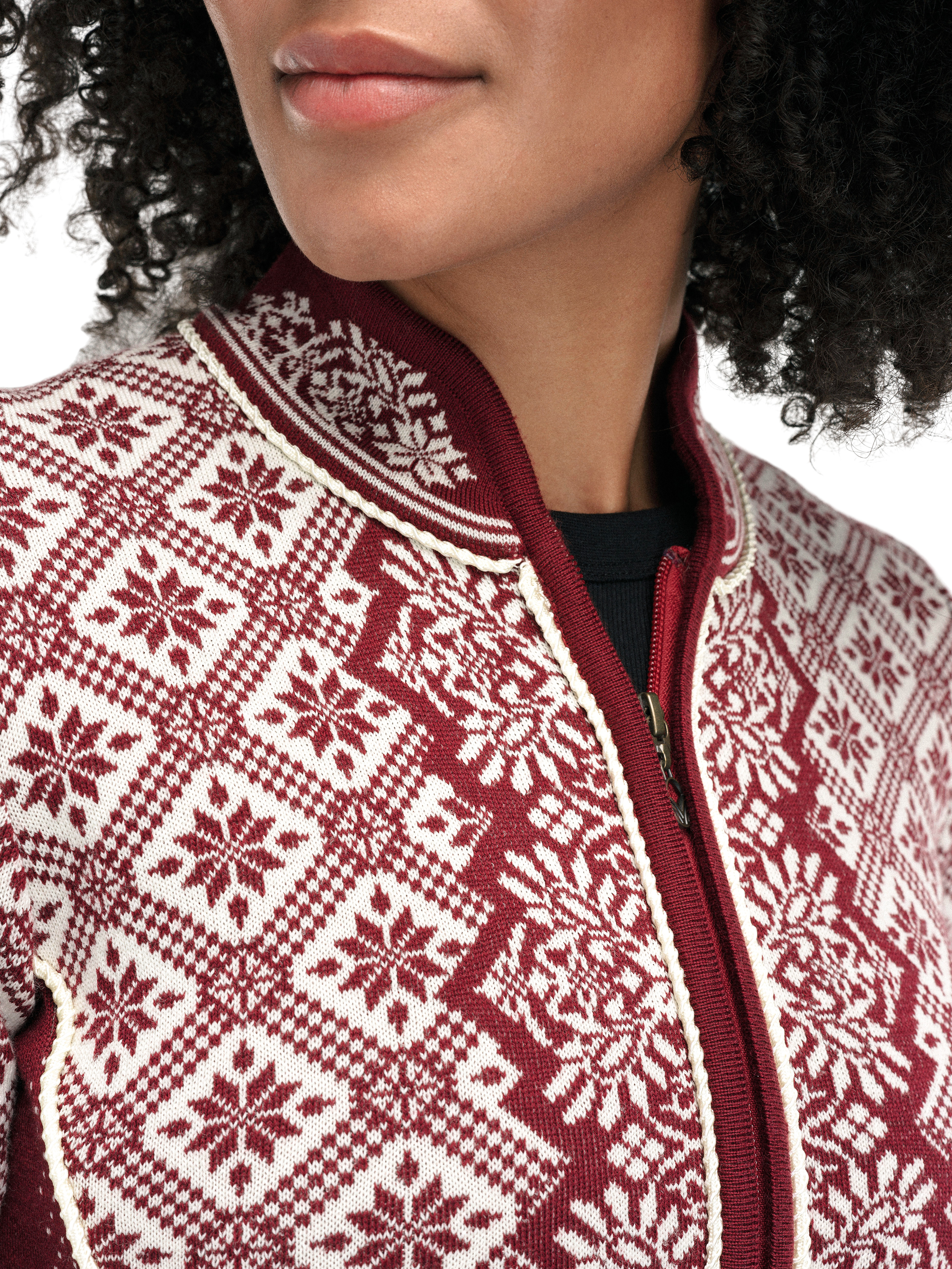 Christiania Women's Jacket - Merino Wool Rubymel. Offwhite