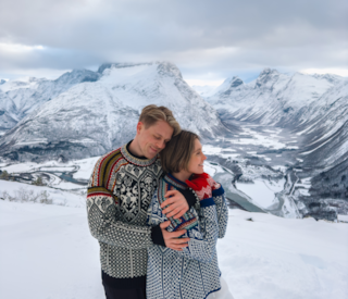 Elias and Kajsa. Travel influencers